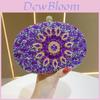Water Diamond Sunflower Evening Bag Luxurious Beaded Clutch For Formal Events