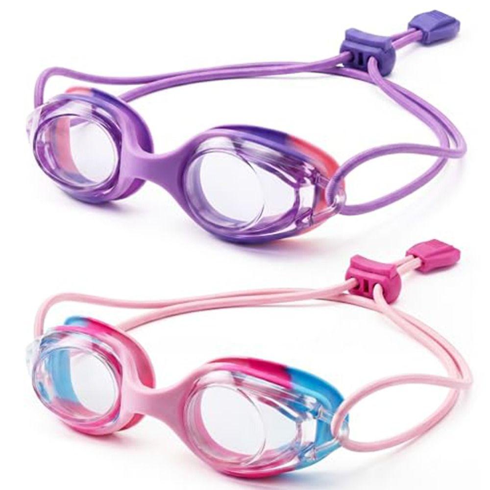 Clear Vision Swimming Glasses Anti-Fog Pool Goggles New Children Swim Goggles  for Toddler Kids 3-8