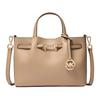 Borsa a tracolla piccola con logo Carson per donna Colore Cammello 35F5G2ZS5V-CAMEL