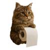 Simple Installation Cat Toilet Paper Holder 3D Cat Shape Hanging Paper Towel Stand  RV Travel