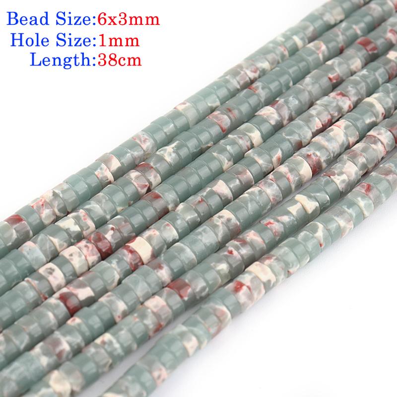 1strand 4/6/8/10mm Natural Stone Flat Beads Druzy Quartz Crystal Loose Spacer DIY Bracelet Necklace Fashion Jewelry
