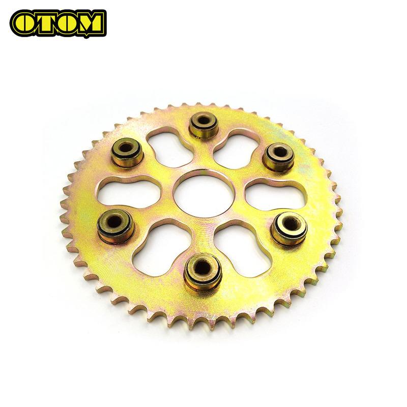 For YAMAHA TRICKER XG250 Motorcycle Rear Sprocket 428-45T 48T 50T Wheel Driven Plate Transmission Gear Off-road Accessories Bike
