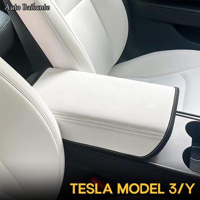 Pro Tesla Model 3 Model Y 2023 2022 -2017 Kryt loketní opěrky do auta Dekorace loketní opěrky centrálního ovládání Interiér auta