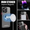 For iPhone 15 Pro Max 14 15 Pro 13 14 15 Pro Max Cartoon Astronaut Acrylic Phone Case For Magsafe Wireless Charge Back Cover