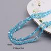 4mm 130pcs High Quality Triangle Crystal Glass Beads Shiny Color Loose Beads For Jewelry Making DIY Earring Necklace