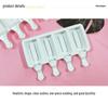 Sanxin Silicone Ice Cream Mold for Homemade Children's Popsicles, Christmas Cakes, and Chocolate Fruits