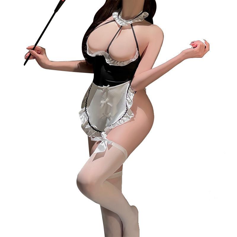 Sexy Lingerie Hot Maid Cosplay Pure Chest Maid Suit No Temptation