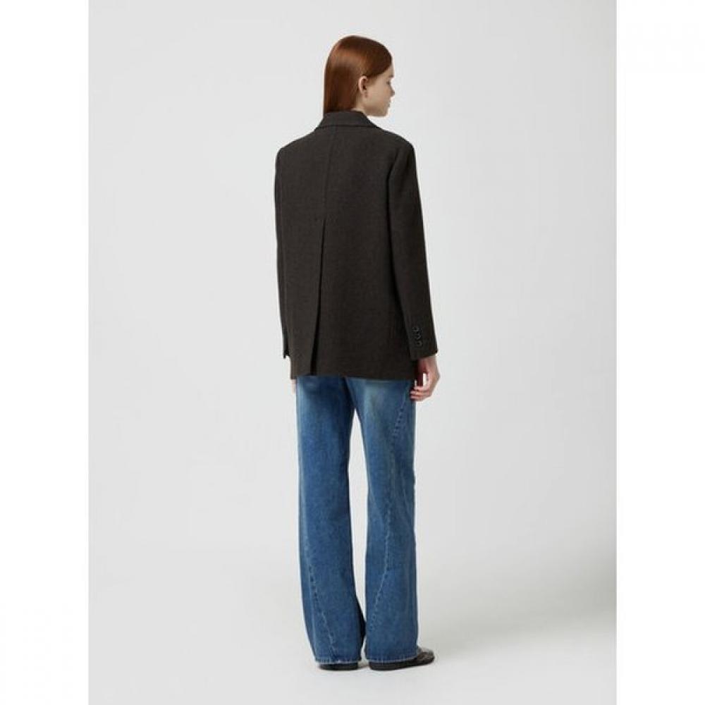 Cc Collect Men S Wool Tailored Single Jacket c254mSf033