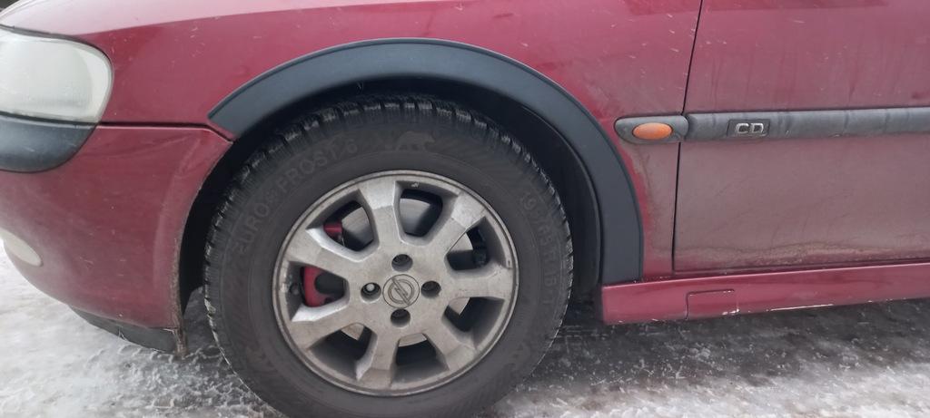 

Накладки на арки (4 шт, черные) ABS пластик для Opel Vectra B 1995-2002 гг