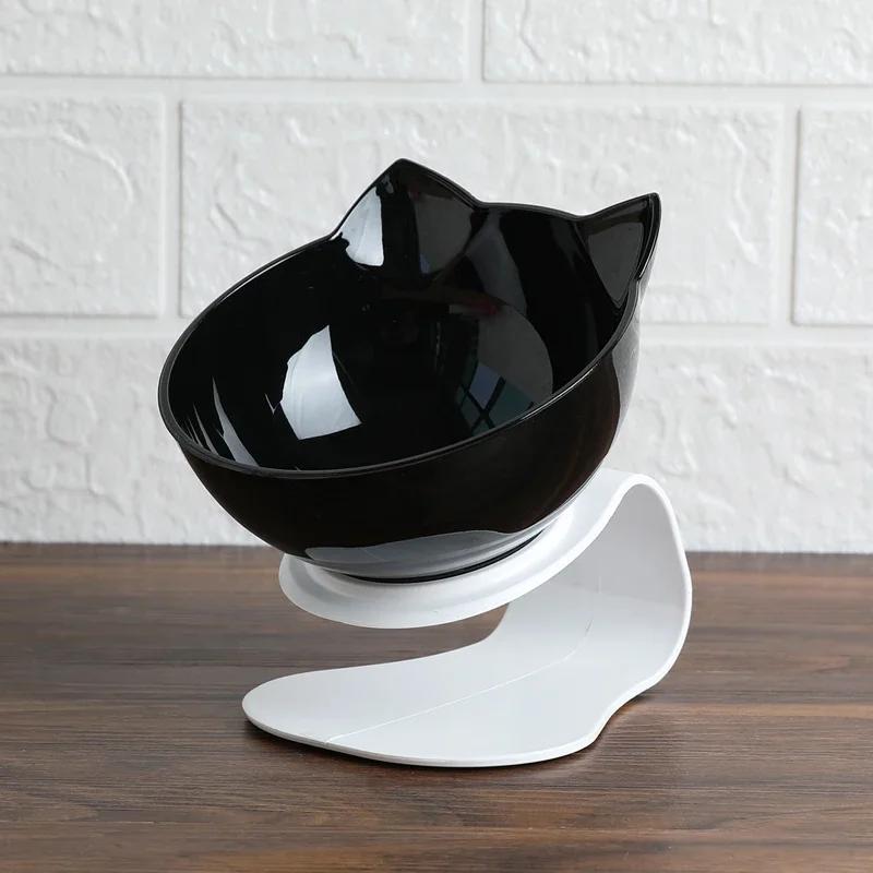 Cat Bowls with Raised Stand Non-slip Bowls Pet Food and Water Water Bowls for Cats Dogs Feeder Kitten Puppy Feeder Bowl Supplies