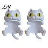 Unique 3D Printed Gift Bat Can Holder Funny Cartoon Vampire Cat Stand Beverage Organizer for Desk Standard Soda Cans Halloween Desktop Decor,