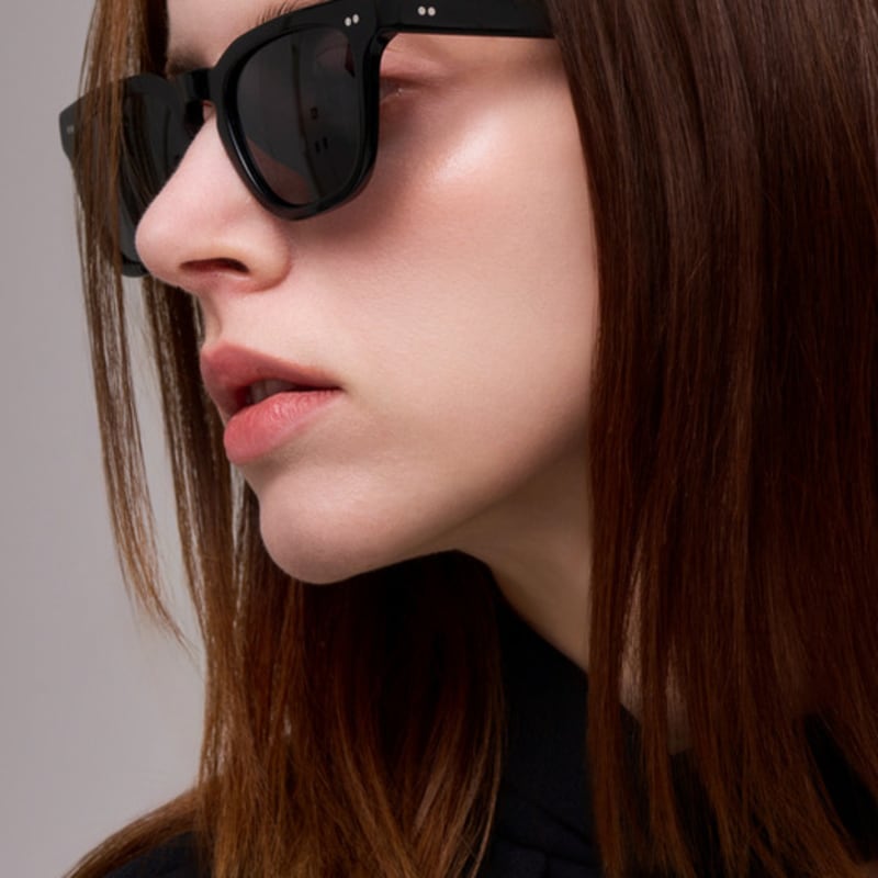 

Custom Delight Acetate Polarized Sunglasses PLUTOS Black free