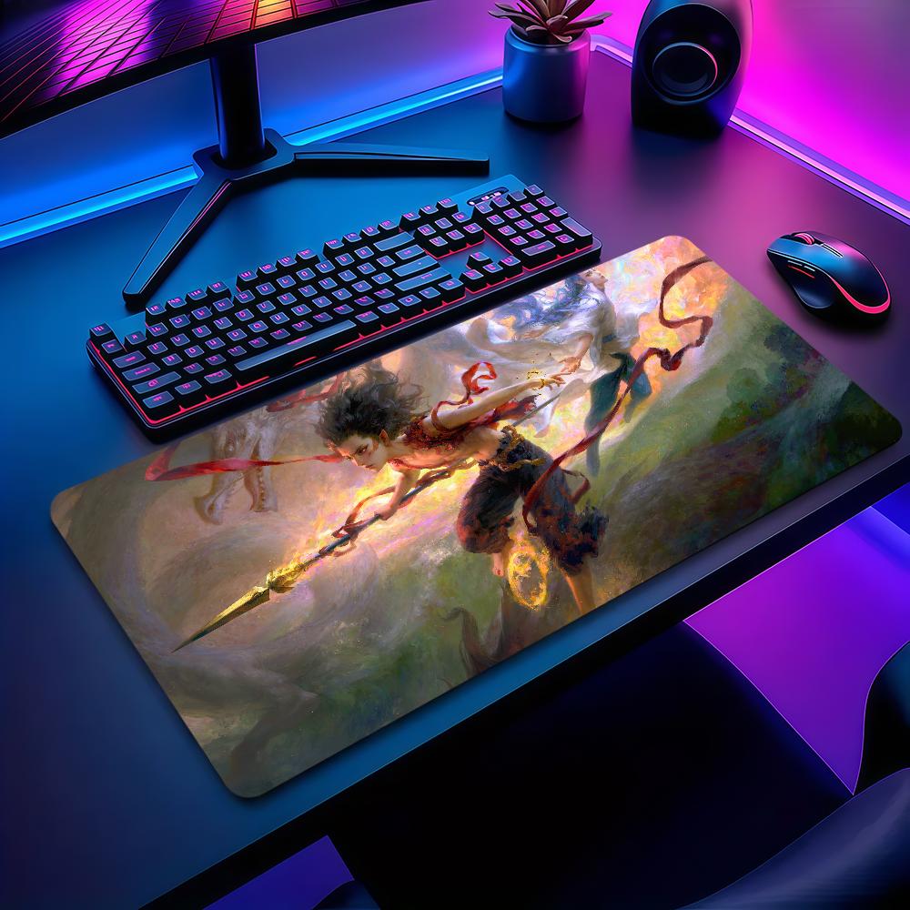 HHuang Guangjian Artist Mouse Pad Nonslip Thickened MousePad Large Writing Lockedge Office Student Gaming Cushion