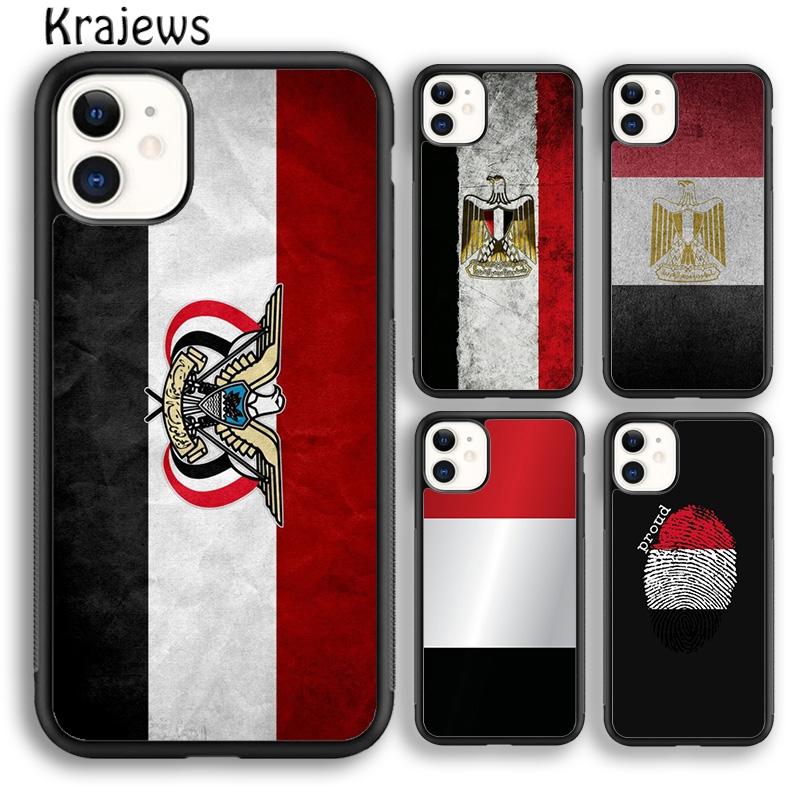 Yemen National Flag Coat Of Arms Theme Phone Case Cover For iPhone 17 Air 16 15 14 plus 12 13 pro max Fundas
