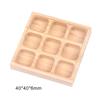 1:12 Dollhouse Miniature Cake Tray Dessert Food 4//6/9Grids Plate Kitchen Model Decor Toy Doll House Accessories