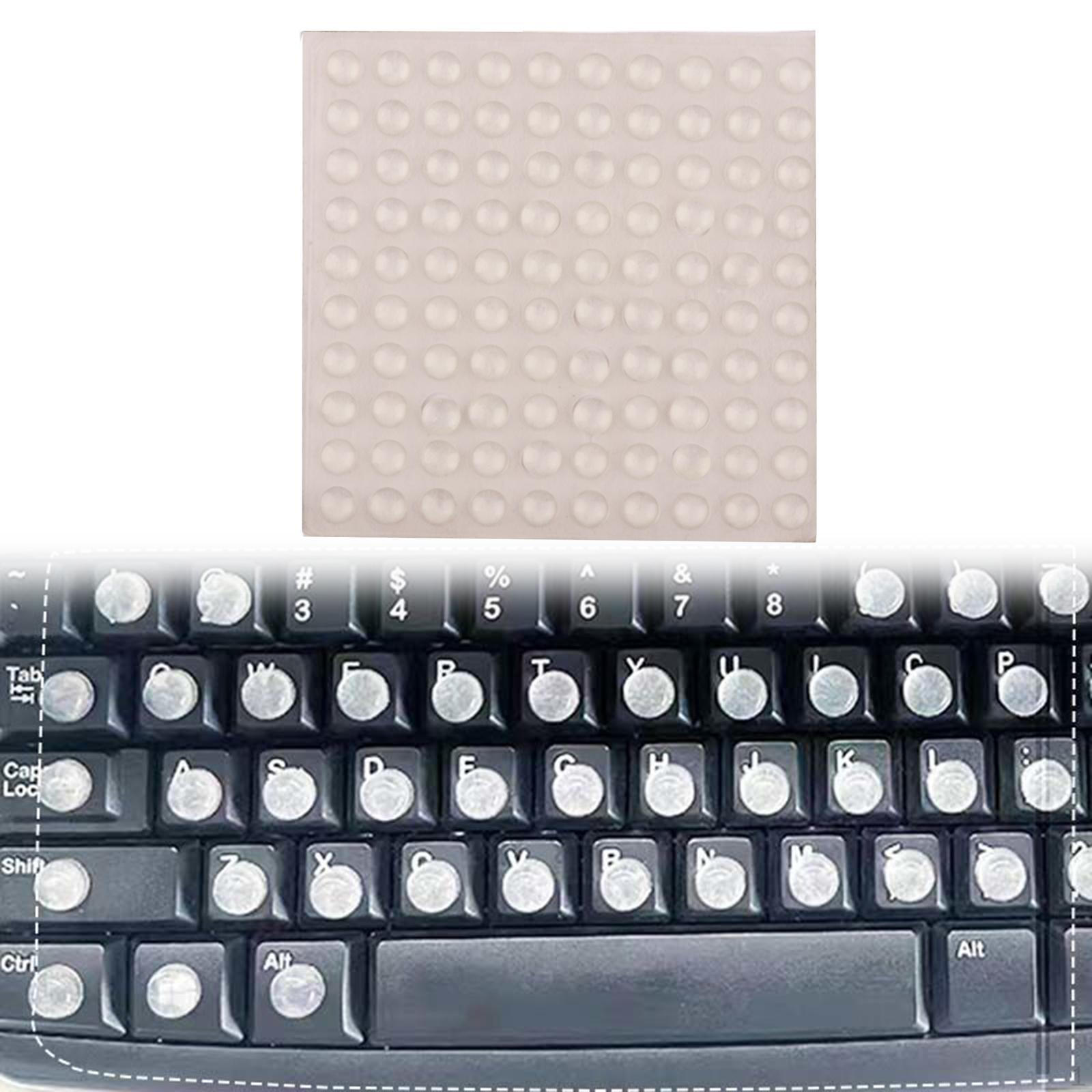 

Гибкие наклейки на клавиатуру, разработанные для длинных ногтей и игр 5x2mm 100pc