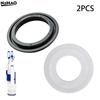2Pcs 1Set Leak Prevention Water Valve Rubber Gasket For No. 240.282.00.1, 890.615, 816.418 Cisterns Flat Seal Flush Valves