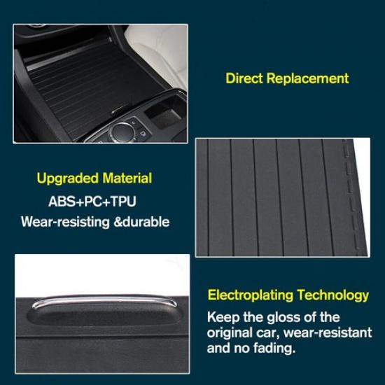 For Mercedes Benz ML GL GLS GLE Class W166 Center Console Roller Blind Cover