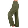 Women's Fleece Wide Leg  Elastic Waist Drawstring Loose Pants Drawstring Pajama Pants Sleepwear Trousers