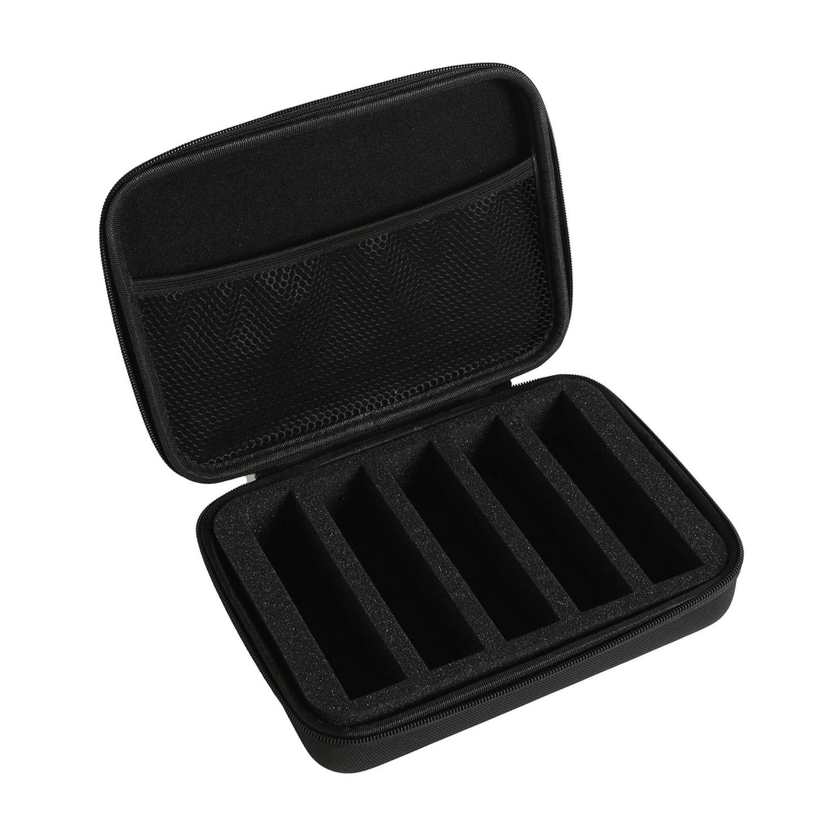 

Splashproof Sunglass Stoarge Bag with Handle Glasses Zippered Organizers Case Eyeglasses Travel Carry Case Scratchproof 1