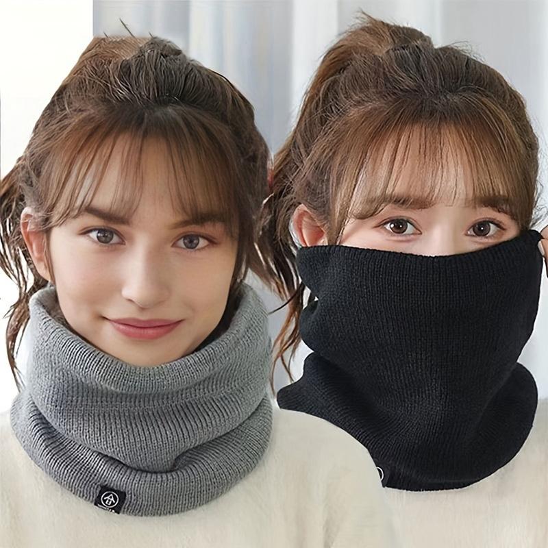 1 Piece Men's and Women's Thickened Knitted Neck Cover To Keep Warm and Cold In Autumn and Winter