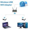 600/900Mbps Wireless USB WiFi Adapter Dongle Network LAN Card 802.11b/g/n W/ Antenna