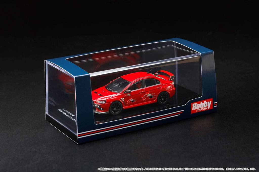 Mitsubishi Lancer Evolution 10 Ralliart Red Metallic 1/64