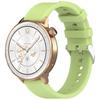 Klassisches 18mm Silikonarmband Anzug für OPPO Watch X3 Mini X2 mini Hautfreundliches Silikonarmband mit Diamantmuster