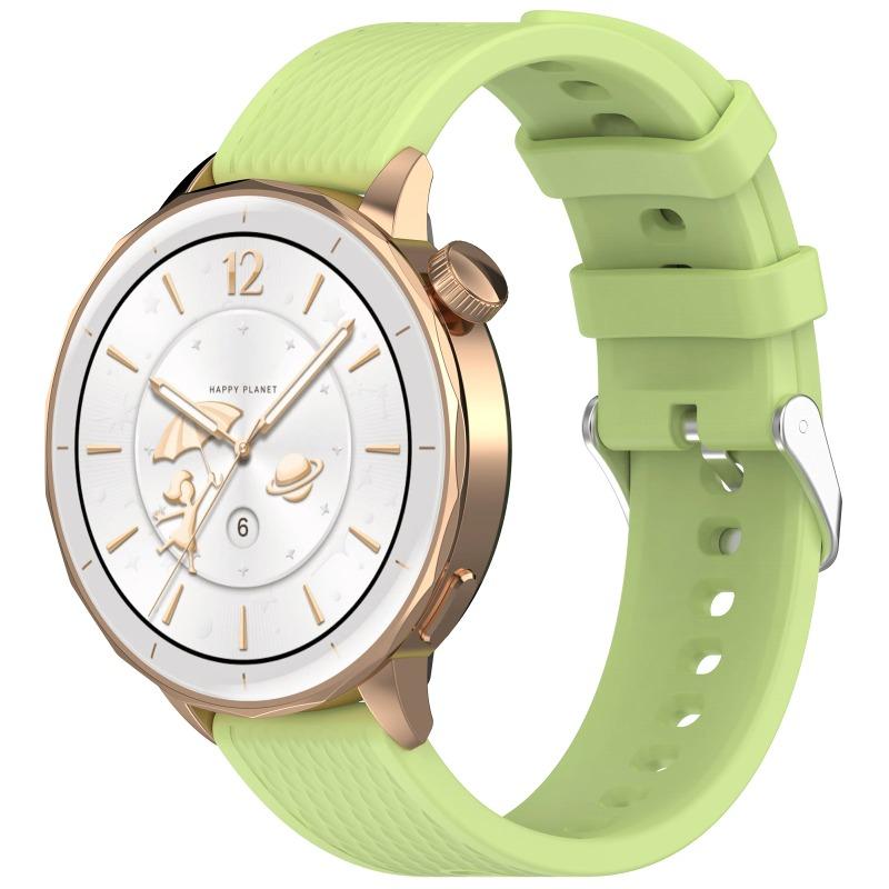 Klassisches 18mm Silikonarmband Anzug für OPPO Watch X3 Mini X2 mini Hautfreundliches Silikonarmband mit Diamantmuster