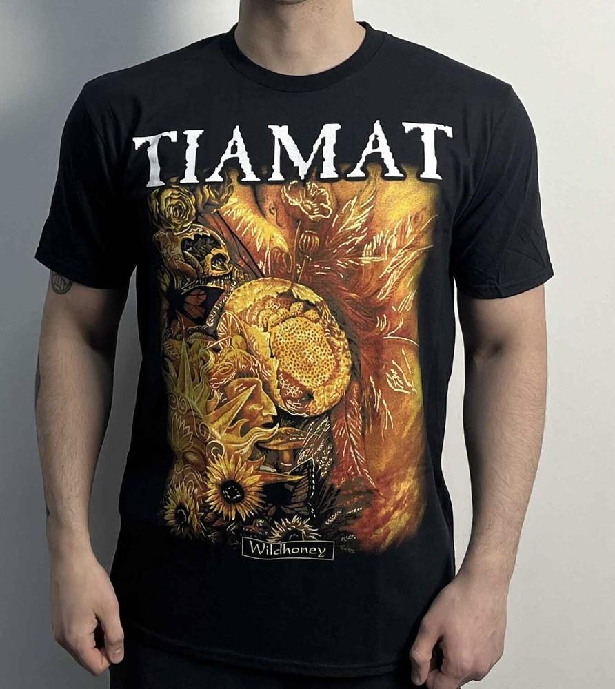 

Тиамат - Дикий мёд (Gildan) Новая футболка Черная унисекс футболка XL