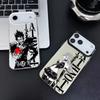 Anime Death Note Phone Case For iPhone 17 Air 16 E 15 14 13 12 11 Pro Max Plus Mini SE2020 2022 Anti Fall Matte Back Cover