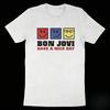 Rock Band Bon Jovi Album Cover Graphic Tshirt Men Women Unisex Shirts 2026 New Summer Spring Hiphop Y2k Fashion T-shirt Tops