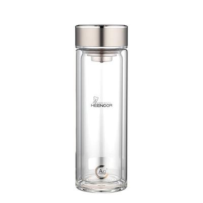XINUO XN-9102K Double Wall Borosilicate Glass Cup 360ml