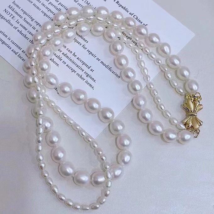 Exquisite Freshwater Pearl Necklace for Women - Fashionable, Versatile, Cold-Style Clavicle Jewelry