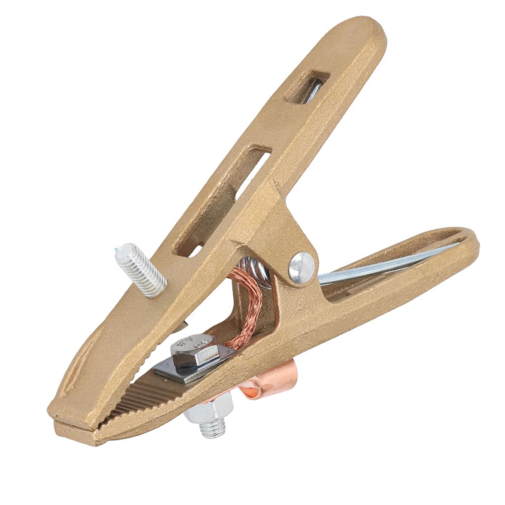 Clema de împământare 500A Alama Putere Mare Clema de împământare în formă de A pentru Sudură MIG MMA TIG ARC