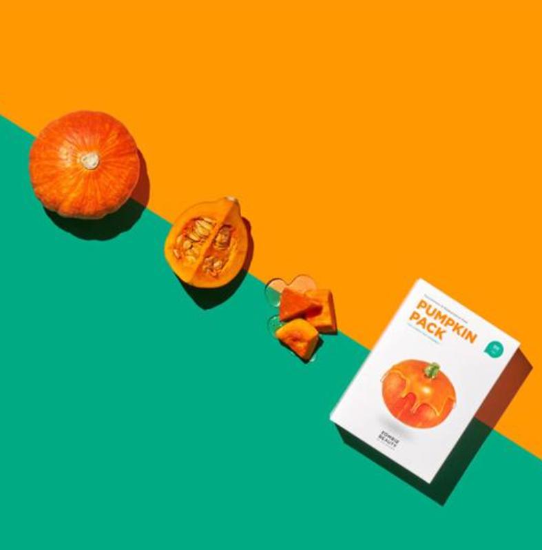 Skin1004 Zombie Beauty Pumpkin Pack 16ea Set – Brightening Exfoliating Mask