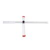 Hole Drilling Template Multifunctional Multi Angle Adjustable Non Slip Handle T Square Measuring Tool