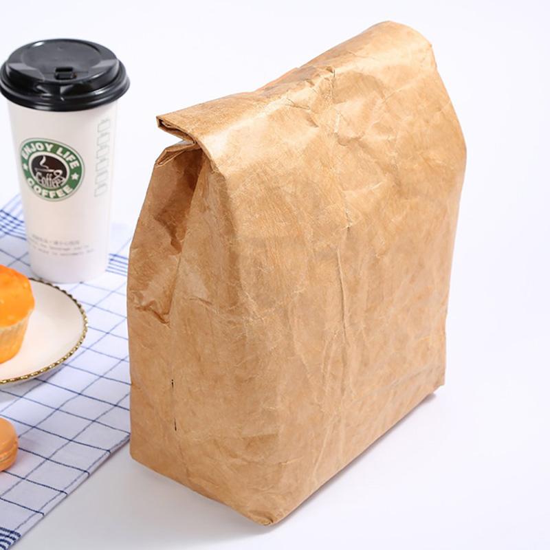 Faltbarer Wiederverwendbarer Auslaufsicherer Lebensmittelbehälter Große Kapazität Lunchtasche Wasserdicht