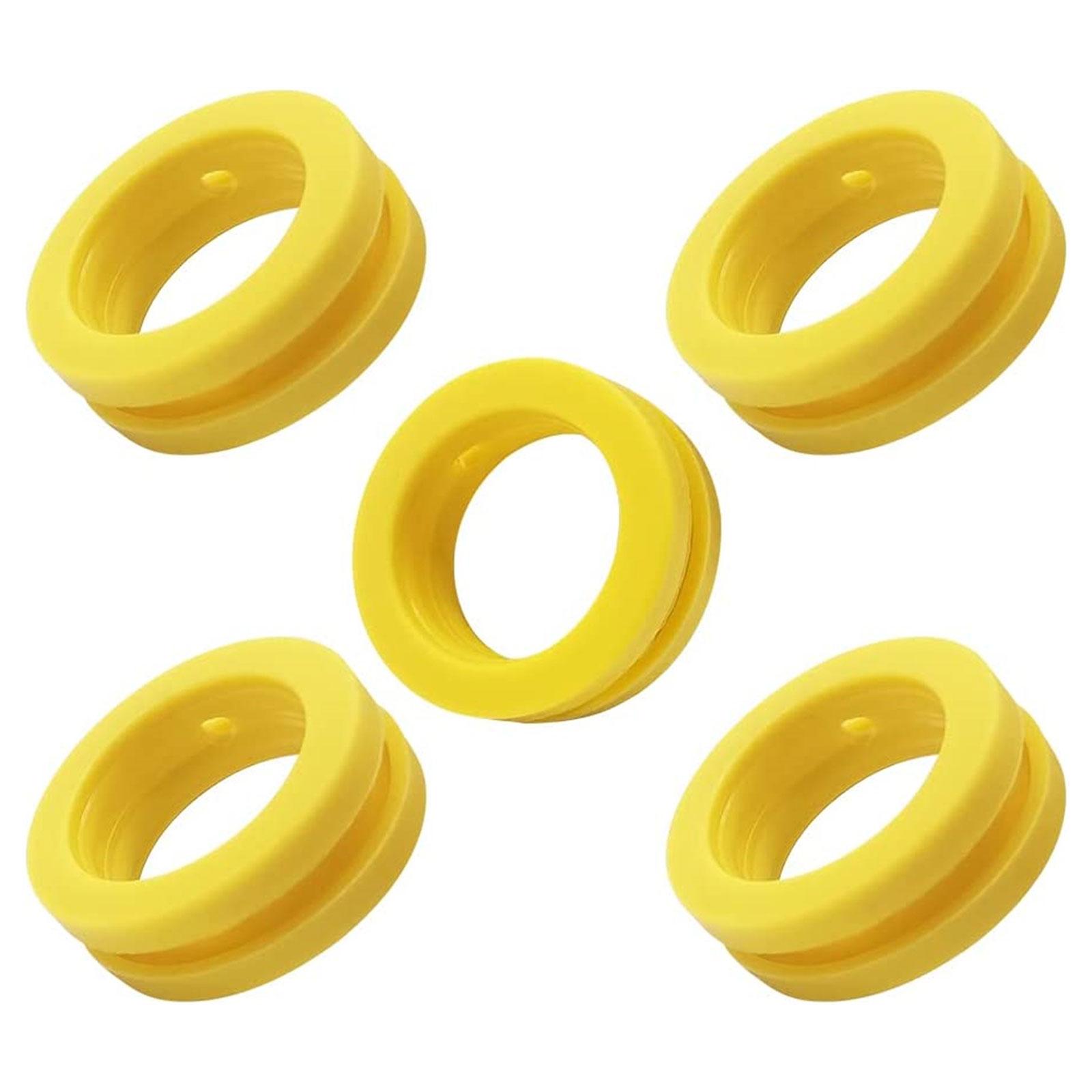 

5 Pieces Soda Machine Gaskets Rings Silicone Seal Rings Set Water Machine Replacement Sealing Rings Silicone Material