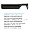 1 par de maçanetas de porta esquerda e direita de metal interno do lado do motorista adequado para FORD F-100 F-150 F-250 F-350 F-800 F53 F59 LOBO
