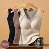 Women's 2025 Winter Graphene Heated Vest with Fleece-lined & Integrated Chest Pad