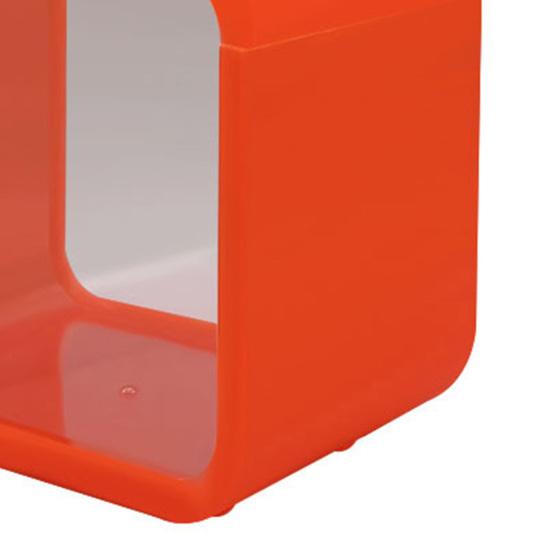 Energisparande Akvarium Stilfull Återanvändbar Clamshell Matningsfönster Fiskterrarium Hushåll