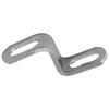 Universal Motorcycle Exhaust Muffler Pipe Z Type Mounting Clamp Bracket Long Short Strip Piece Fixed Motorcycle Parts
