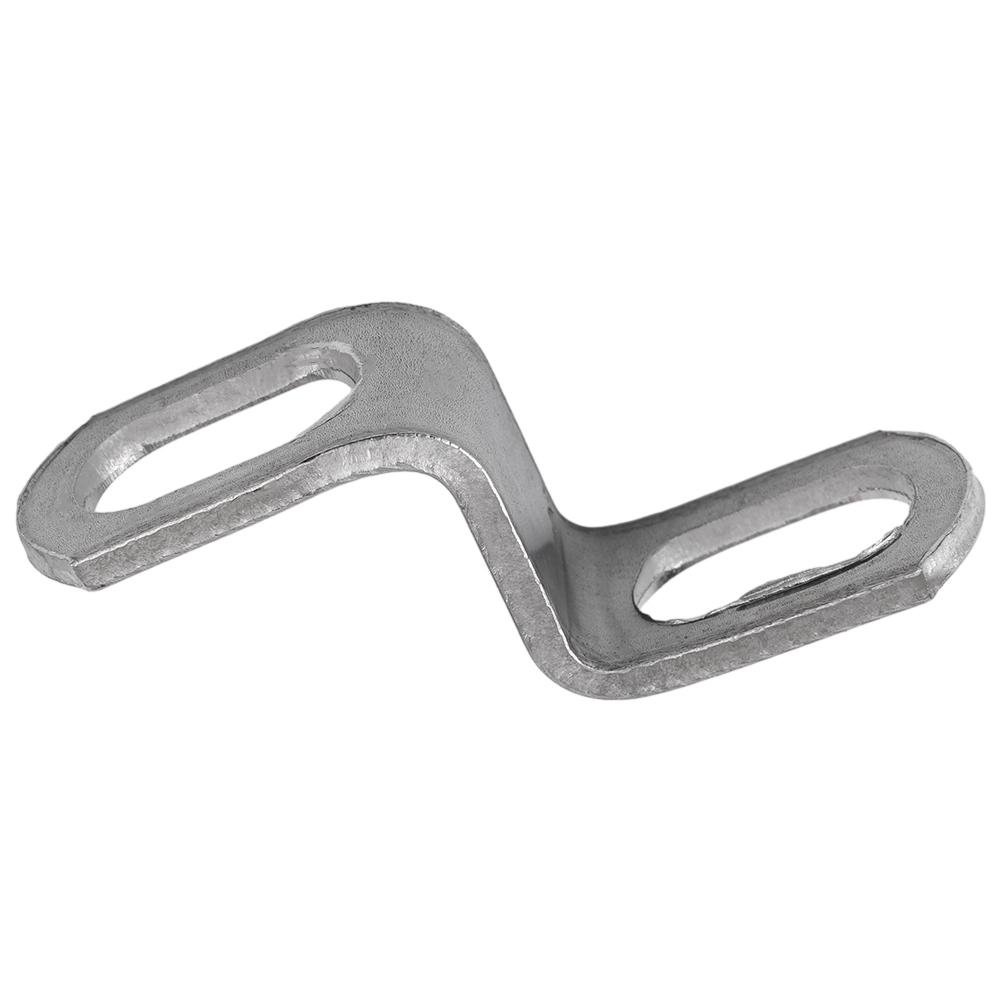 Universal Motorcycle Exhaust Muffler Pipe Z Type Mounting Clamp Bracket Long Short Strip Piece Fixed Motorcycle Parts