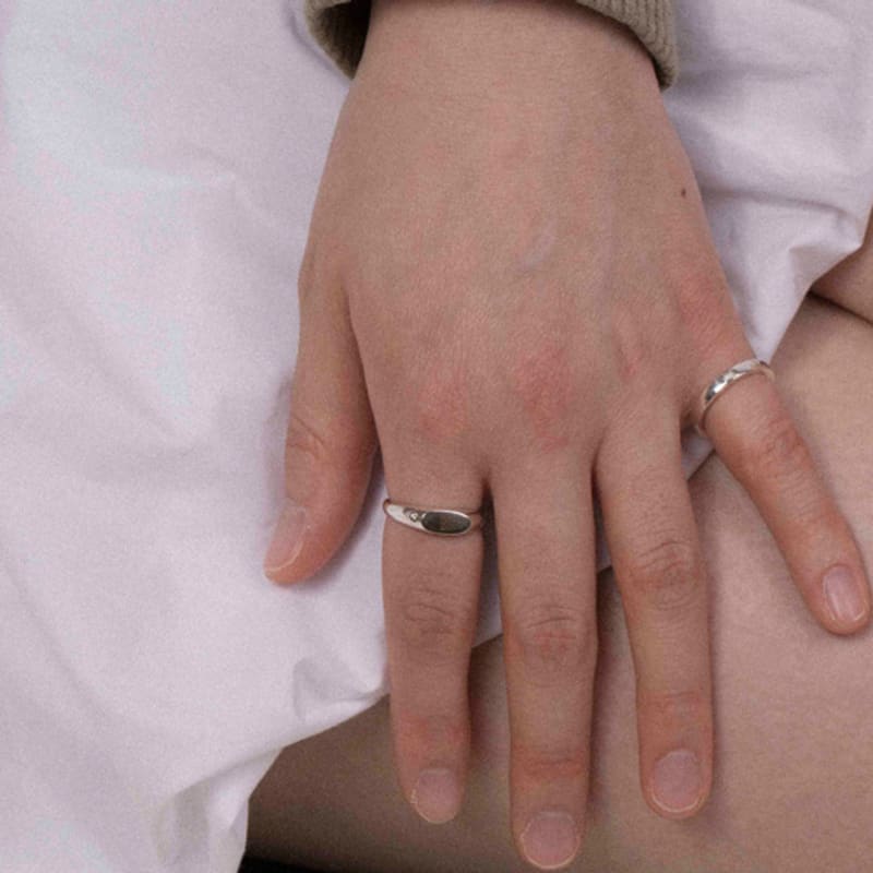 Swim in the Soop Heart point ring