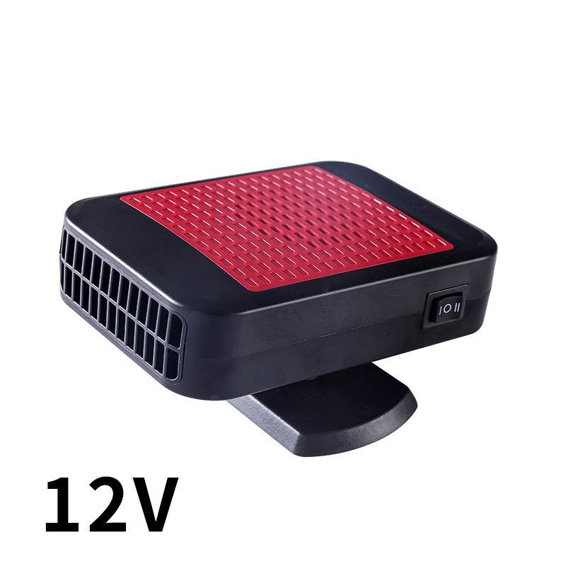 12V 24V Car Heater Windshield Defroster Mini Cooling 2 In 1 Car Seat Heating Fans Defrosting Heater Electric Autonomous Demister