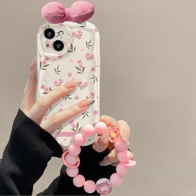 Gjelder for Apple 15 Mobiltelefondeksel IPhone 14/13promax Blomstret Sommerfuglkjede 11/12 Silikon Anti-fall Xr