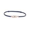 New Adjustable Women's Circle Buckle Belt, Thin Belt, Sweet Dress, Belt Buckle, Versatile Hook Buckle