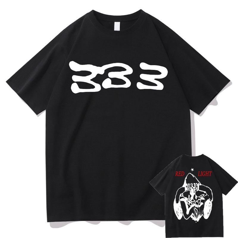 

Bladee 333 Hip Hop Trend Skate Drain Gang T Shirt Unisex Women Fashion Artistic Sense TShirt Funny Tshirt Casual Loose Tees Tops 4XL
