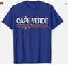 Kap Verde Flagge Shirt Kapverdische Männer Frauen Cabo Verde Blau Unisex T-Shirt
